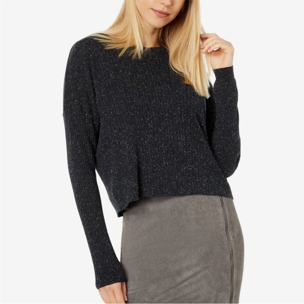 MADEWELL Women’s Donegal Lawson Crop Pullover Sweater Hemp Silk Blend Size XXL